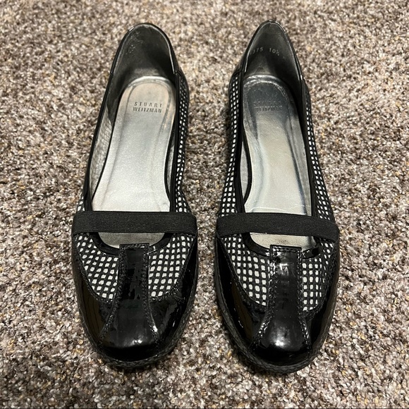 Stuart Weitzman Mesh Flats - Picture 1 of 11